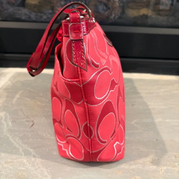 Coach Poppy Lurex Limited Edition Tote F22121 Like New - Picture 8 of 10